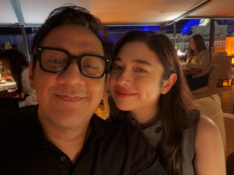 Recap Bulan Madu Andre Taulany dengan Amanda Rigby, Lova yang Temani