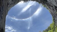 Viral Air Terjun Jatuh dari Pelangi di Brasil, Ini Penjelasan Sainsnya