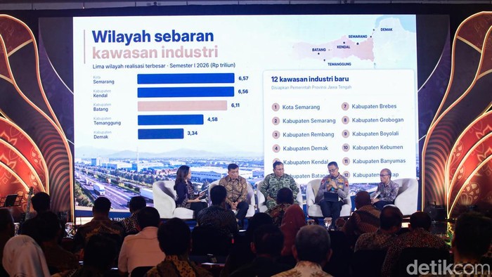 Forum Investasi Jateng Bahas Strategi KEK Batang Hadapi Persaingan Global Jawa Tengah memperkuat strategi menarik investasi melalui KEK Batang dan kolaborasi lintas instansi. Keamanan dan kemudahan usaha menjadi perhatian utama.