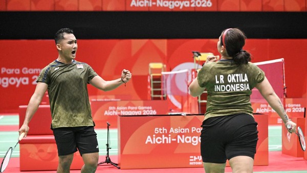 Hikmat Ramdani/Leani Ratri Raih Emas Asian Para Games 2026 Usai Taklukkan India