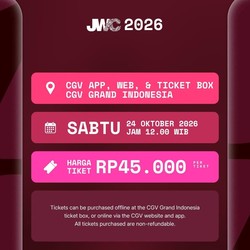 Siap-Siap War! Jakarta World Cinema 2026 Buka ATS Untuk Semua Film
