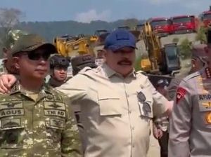 Kapolri, Panglima, Jaksa Agung dan Menhan Tutup Tambang Ilegal di Nabire