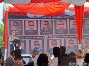 Pabrik Sabu 1,2 Ton di Aceh Terbesar di Indonesia, 2 WN China Ditangkap