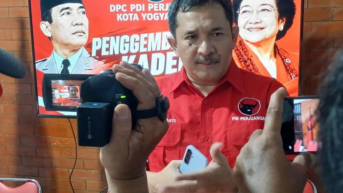 Ketua DPC PDI Perjuangan Kota Jogja, Eko Suwanto