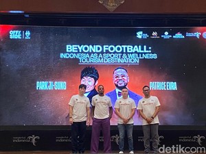 Kedatangan Legenda MU, Sport Tourism Indonesia Diharapkan Makin Mendunia