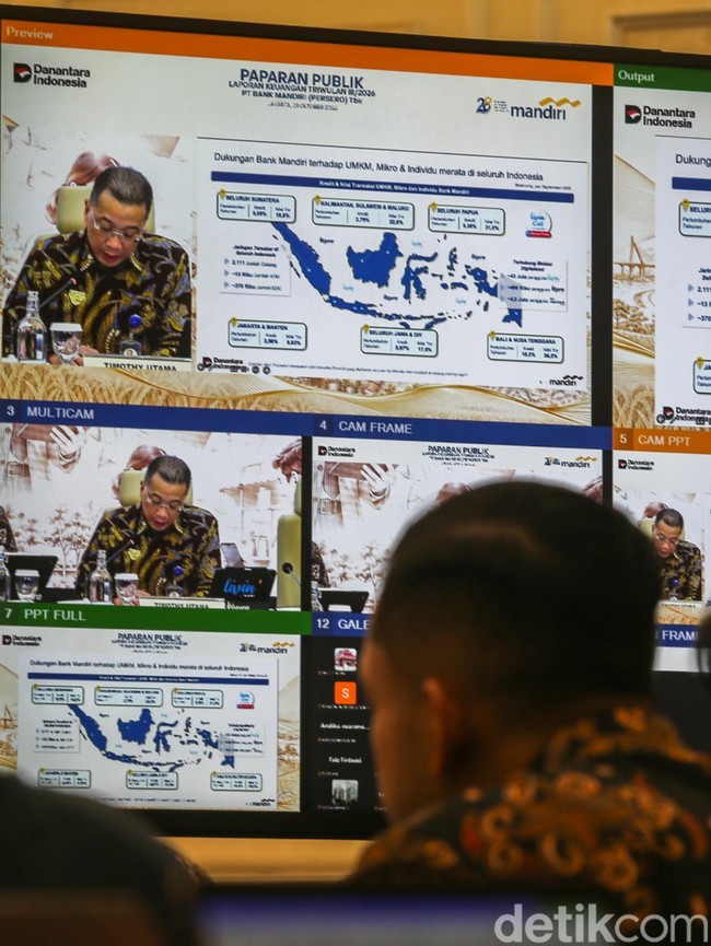 Bank Mandiri Catat Laba Rp 45,5 T Hingga Kuartal III 2026