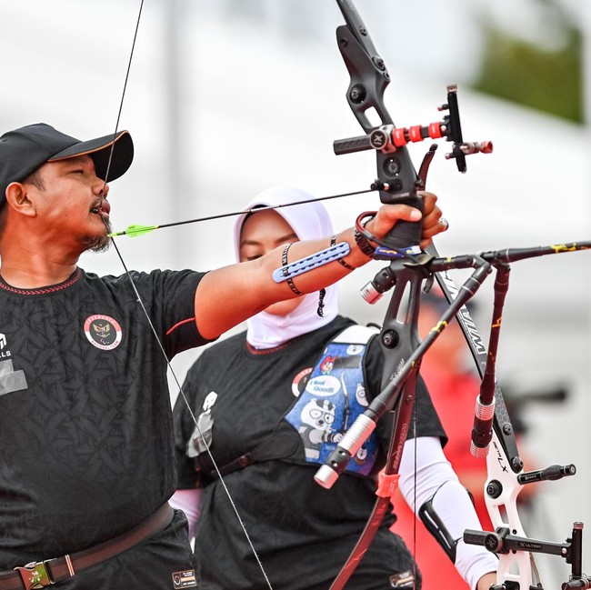 Kholidin-Ross Noveria Sumbang Perak dari Panahan Asian Para Games 2026