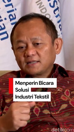 Video: Menperin Bicara Tantangan Industri Tekstil, Dari Mesin hingga Selera Pasar
