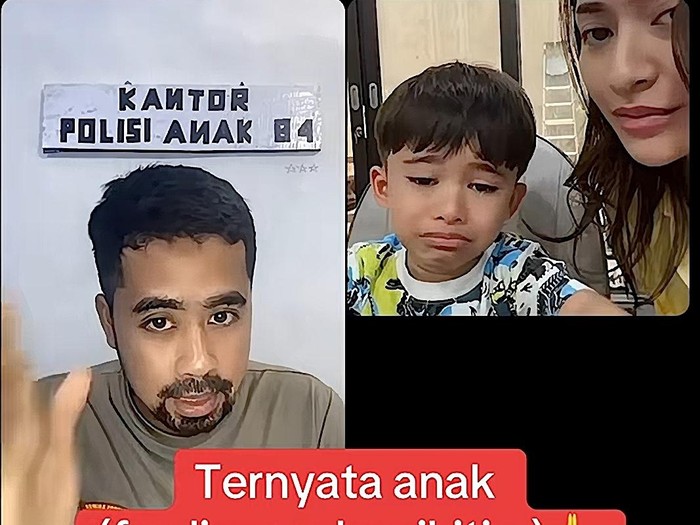 Nathalie Holscher ngadu kepada 'polisi anak' Adzam gak mau makan.