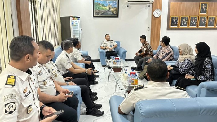 Ombudsman Jakarta saat berkunjung ke Lapas Cipinang