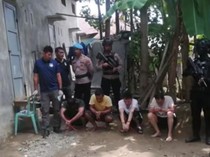 11 Orang Ditangkap Terkait Pabrik Sabu di Pidie, 1,2 Ton Sabu Cair Disita