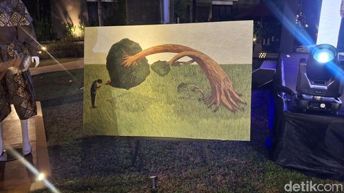 Pembukaan pameran seni tahunan bertajuk PULLMAN XCHANGE: SYMPHONY OF ELEMENTS di Pullman Bali Legian Beach, Kuta, Badung, Jumat (23/10/2026).