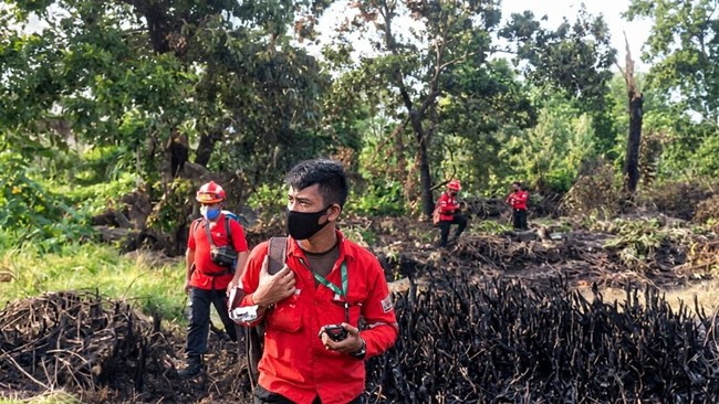 Cerita Petugas Pemadam Karhutla asal Riau: 3 Minggu Tanpa Kabar dari Ardinata