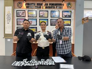 Petugas Rutan Salemba Gagalkan Penyelundupan 65 Cartridge Etomidate