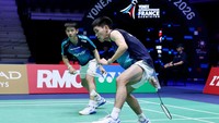 Hasil French Open 2026: 2 Ganda Putra Indonesia Kandas oleh Malaysia