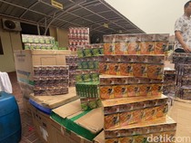 Hendak Diedarkan di Warung Banjarmasin, 1 Juta Batang Rokok Ilegal Disita