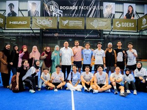 Rosiade Padel Club Asuhan Azizah Salsha Kalahkan Blacksteel Padel Besutan Anak Bahlil