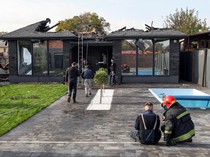 Rumah Warga Dnipro Porak-poranda Usai Serangan Rusia