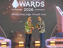Ketua DPRD Jateng Sumanto Raih detikjateng-jogja Awards, Inisiator Merawat Pertiwi