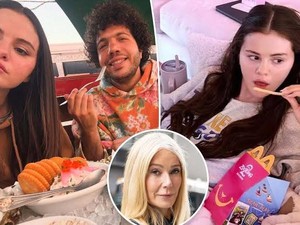 Dibongkar Suami! Selena Gomez Terciduk Makan Fast Food Pagi Buta  