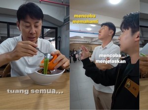 Shin Tae Yong Jajan di Kantin Kampus, Penjual Bakmi Sampai Histeris