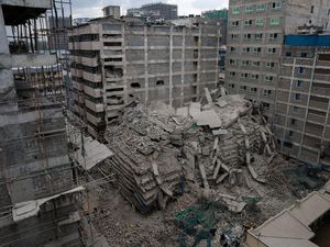 Video Gedung 12 Lantai Ambruk di Kenya