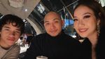 BCL Asyik Rayakan Ultah Suami di Pesawat hingga Makan di London