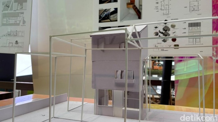 Desain Rumah yang Dibedah di Menteng Tenggulun Desain rumah-rumah yang diperbaiki di Menteng Tenggulun.