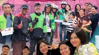 DJ Una ke jalan-jalan menemui orang-orang untuk berbagi. (Foto: dok Instagram putriuna)