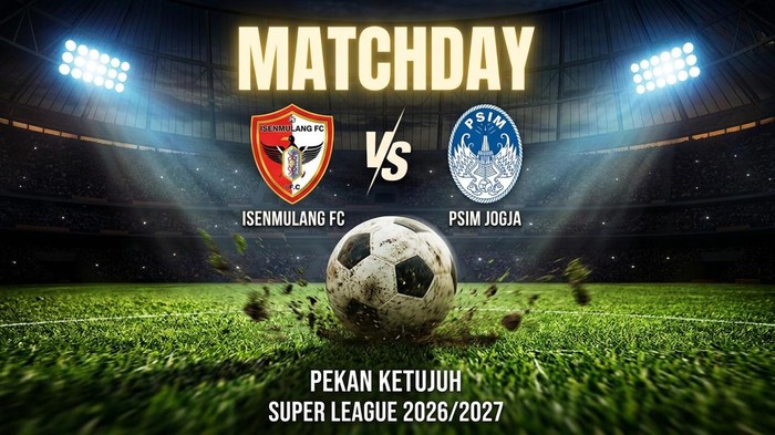 Ilustrasi laga Isenlunang fc melawan PSIM.