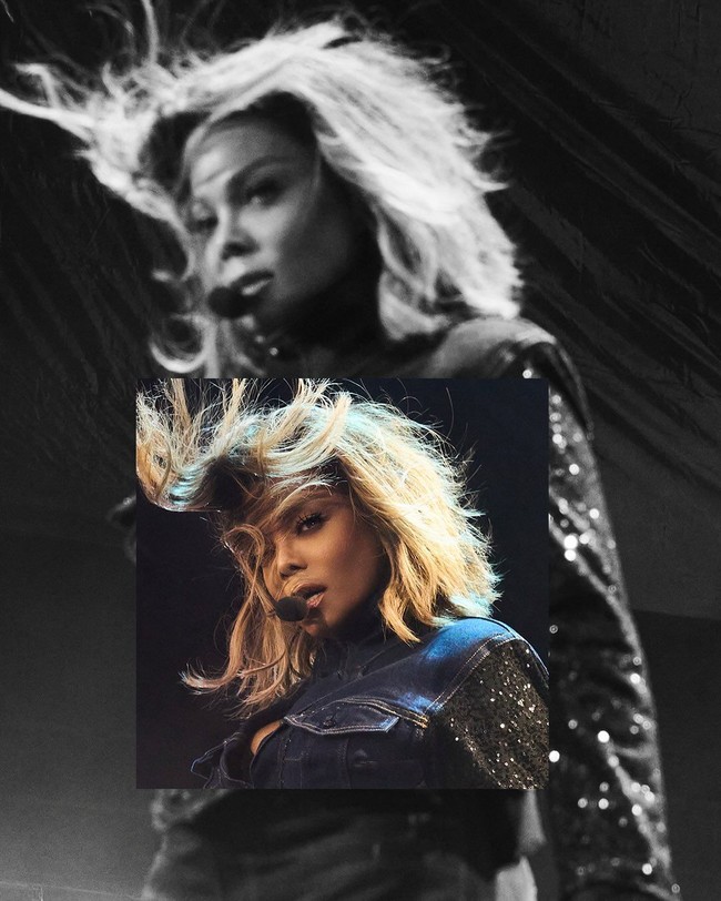 Penyanyi ‘Feedback’ ini mengenakan setelan denim yang seksi dengan belahan dada rendah. Tak hanya penampilannya, para penggemar juga terkagum dengan aksi panggungnya yang tetap enerjik seperti dulu. Foto: Instagram @janetjackson