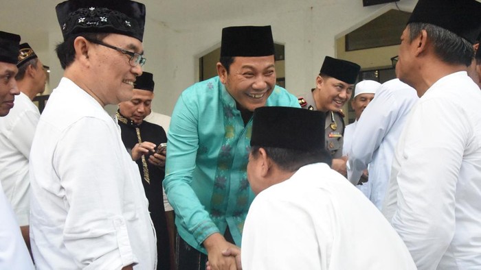 Kegiatan perdana Subuh Keliling, Subandi sampaikan pesan agar warga jaga kekompakan dan guyub rukun.