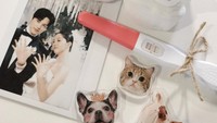 Kim Ga Eun membagikan kabar lagi hamil di Instagram. Menariknya, bintang film The Royal Gambler itu mengandung jelang satu tahun pernikahan dengan Yoo Sun Woo. (Foto: dok Instagram ggani8918)