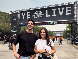 Satu-satunya di Asia Tenggara, Konser Kanye West di Jakarta Diserbu Bule