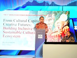Menbud Dorong Penguatan Ekosistem Budaya Hulu-Hilir di WCCE 2026