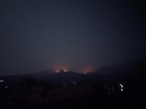 Api Muncul di Gunung Wilis Nganjuk, Posko Pengendalian Diaktifkan Lagi