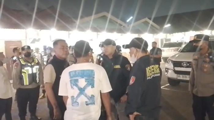 Polisi melakukan razia di 2 THM yang ada di Palembang