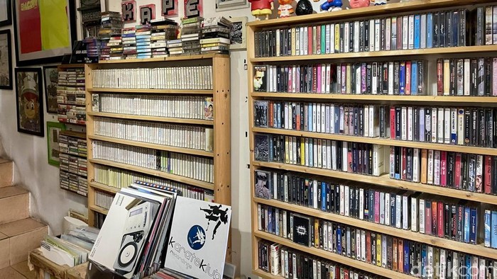 Toko musik lawas di Bandung
