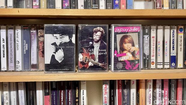 Toko musik lawas di Bandung