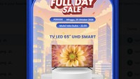 Diskon Jumbo TV LED 65