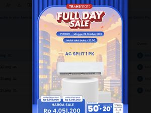 AC Split 1 PK di Transmart Full Day Sale Harganya Menggiurkan