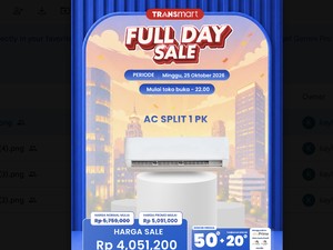 AC Split 1 PK di Transmart Full Day Sale Harganya Menggiurkan