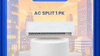 Transmart Full Day Sale! AC Split 1 PK Bisa Dibawa Pulang Seharga Rp 4 Juta