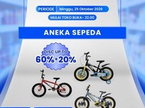 Beli Sepeda di Transmart Full Day Sale Mulai Rp 1 Jutaan