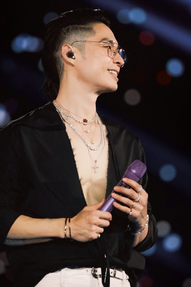 Vanness Wu Penampilan Vanness Wu dalam konser F✦FOREVER 2.0 di Guangzhou.