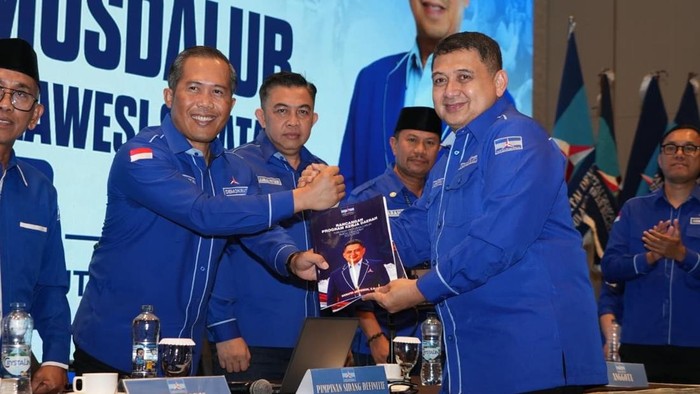 Wali Kota Makassar Munafri Arifuddin ditetapkan sebagai calon tunggal ketua Demokrat Sulsel dalam Musda.