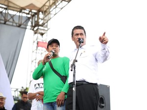 Bantu Petani di Lampung, Mentan Siapkan Benih hingga Alat Pertanian