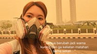 Erika Richardo 4 Hari di Palangka Raya: Napas Sesak-Gak Lihat Matahari