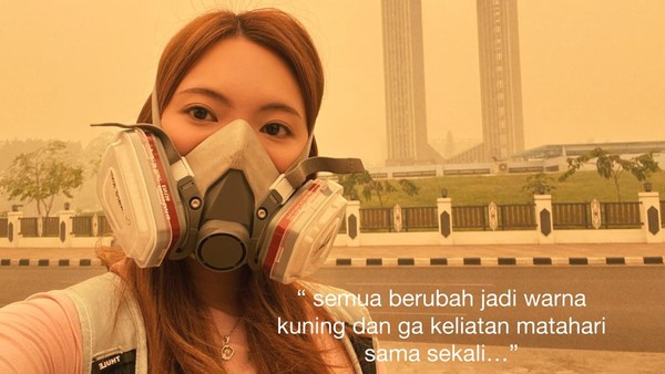 Erika Richardo 4 Hari di Palangka Raya: Napas Sesak-Gak Lihat Matahari