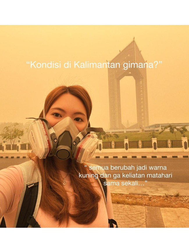Erika Richardo 4 Hari di Palangka Raya: Napas Sesak-Gak Lihat Matahari